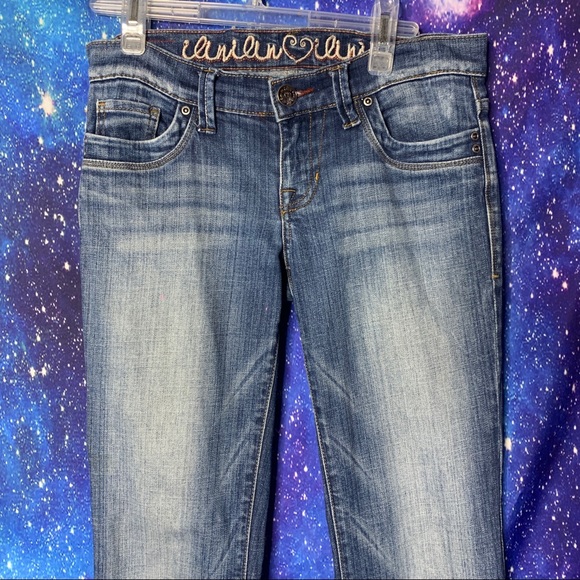 Ilir- Medium Wash Low Rise Jeans size 3 - Picture 2 of 11